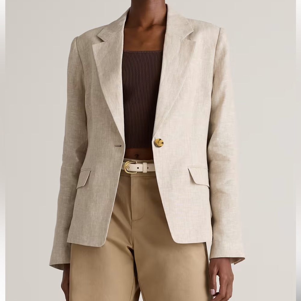 Quince Beige Blazer